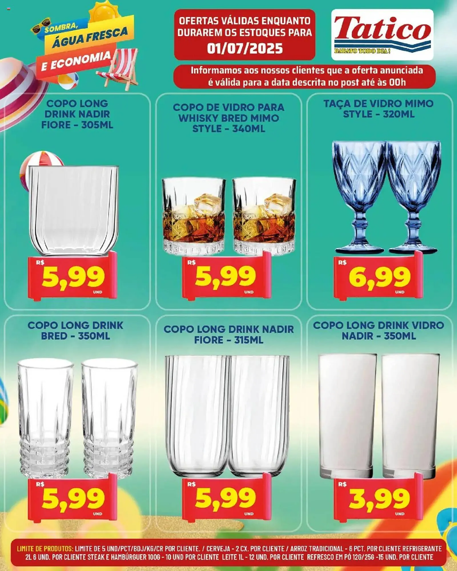 Encarte de Catálogo Tatico 1 de julho até 2 de julho 2025 - Pagina 18