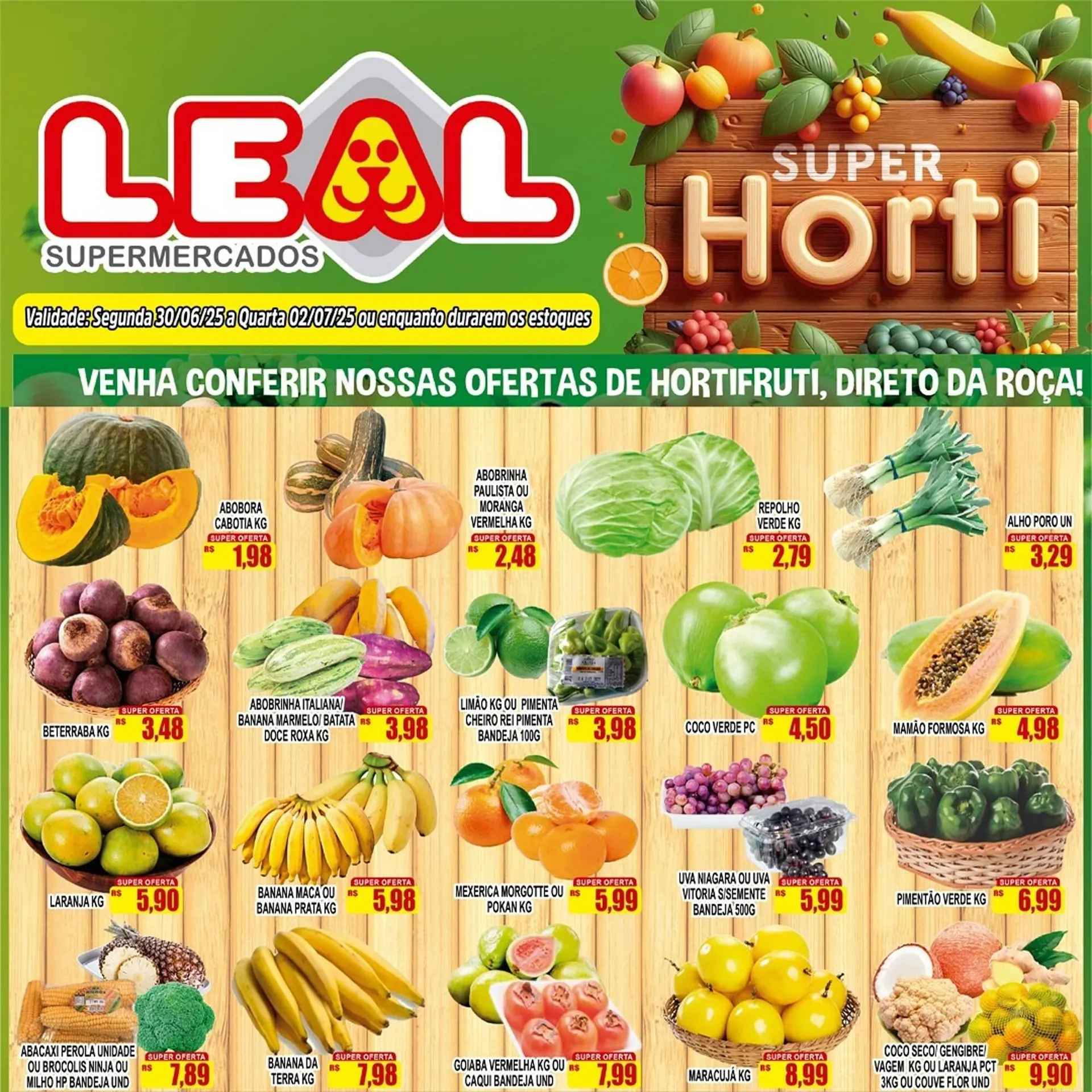 Encarte de Catálogo Supermercado leal 1 de julho até 2 de julho 2025 - Pagina 3