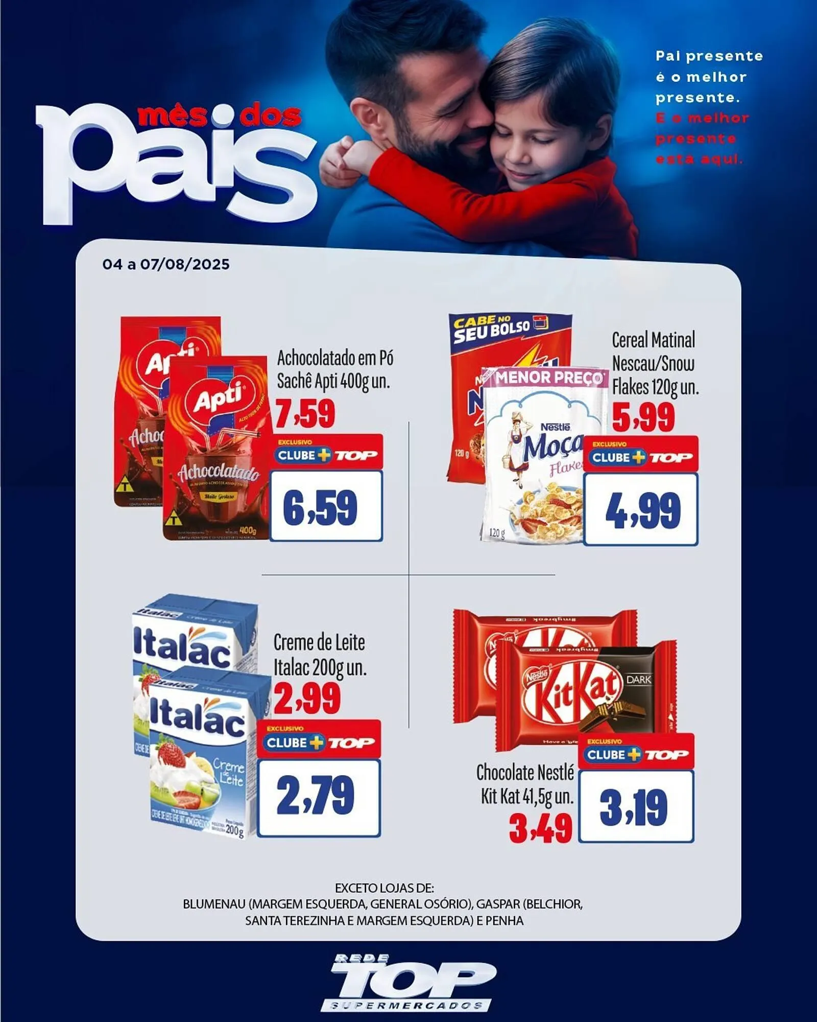 Encarte de Catálogo Rede Top 4 de agosto até 7 de agosto 2025 - Pagina 2