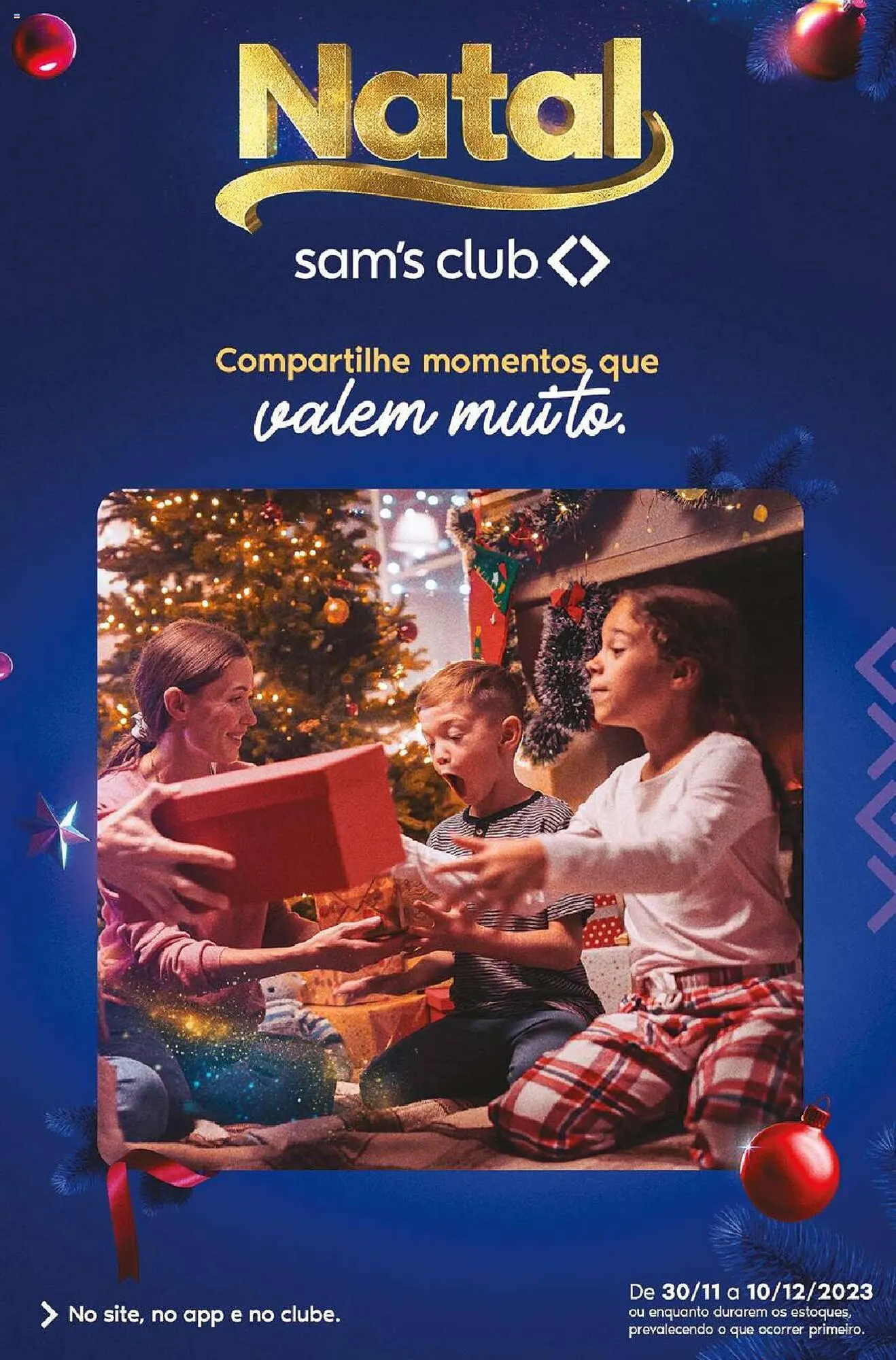 Encarte de Catálogo Sam's Club 30 de novembro até 10 de dezembro 2023 - Pagina 1