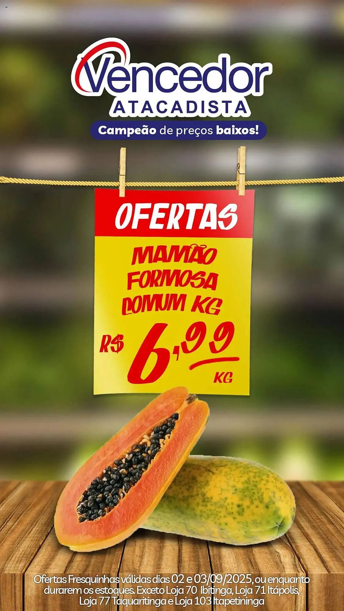 Folheto Vencedor Atacadista - 1