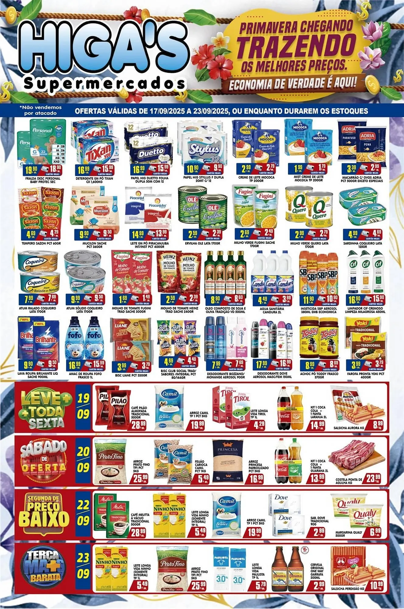 Folheto Higas Supermercado - 1