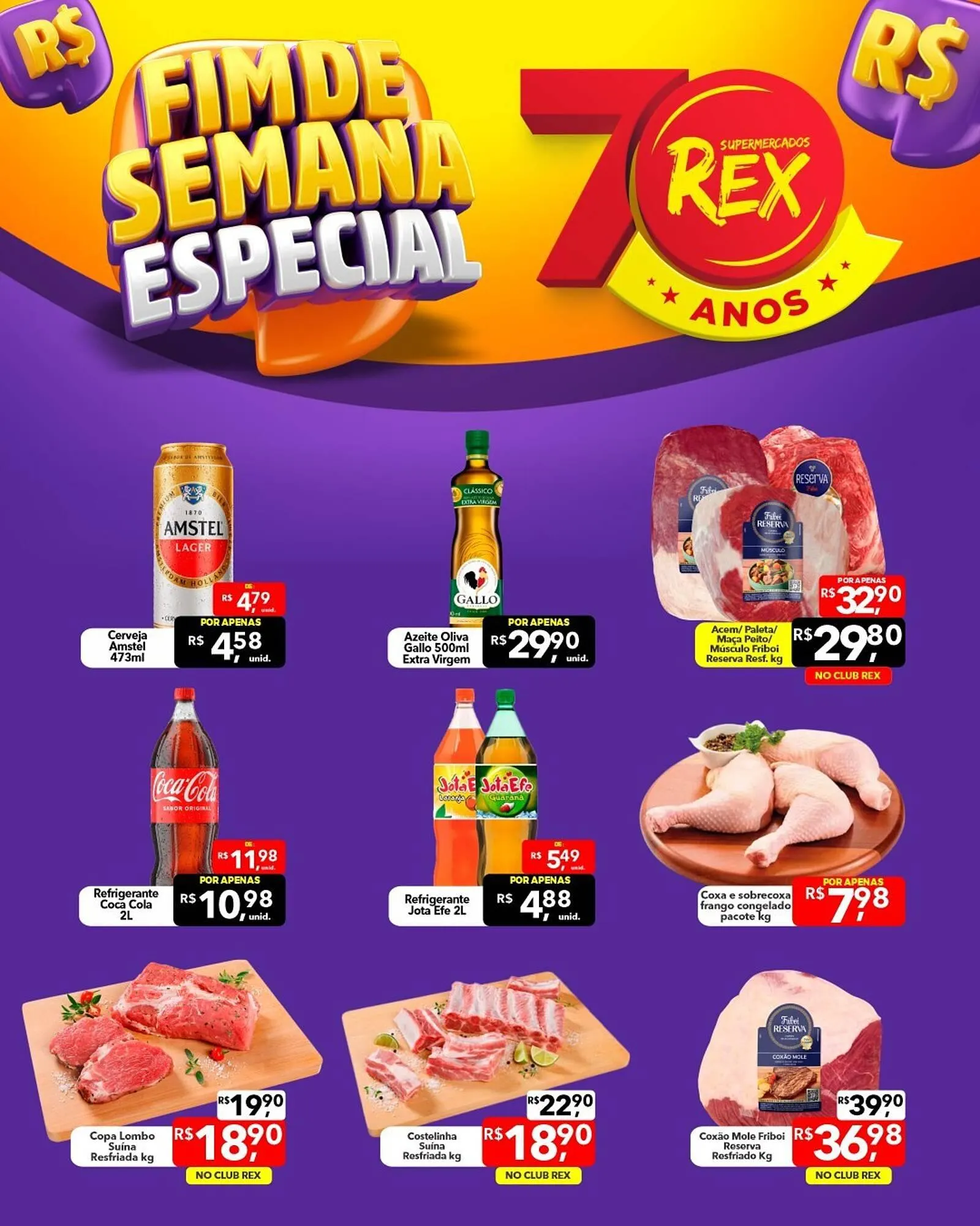 Encarte de Catálogo Supermercados Rex 7 de novembro até 10 de novembro 2025 - Pagina 1