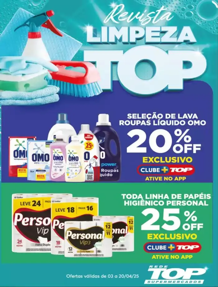 Encarte de Ofertas do folheto 4 de abril até 20 de abril 2025 - Pagina 1