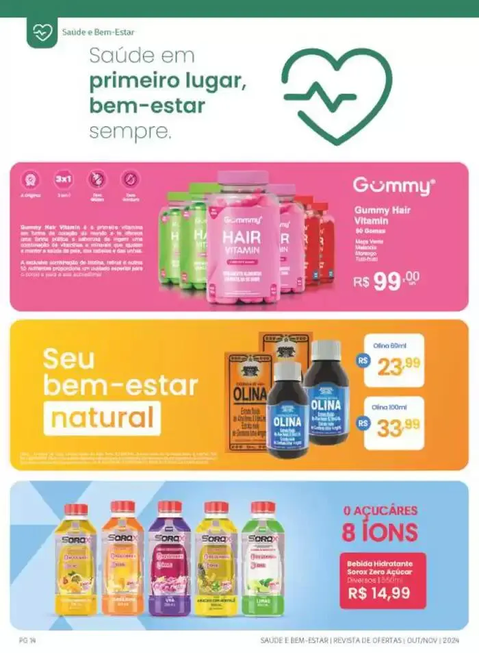 Encarte de Ofertas Especiais 17 de outubro até 30 de novembro 2024 - Pagina 14