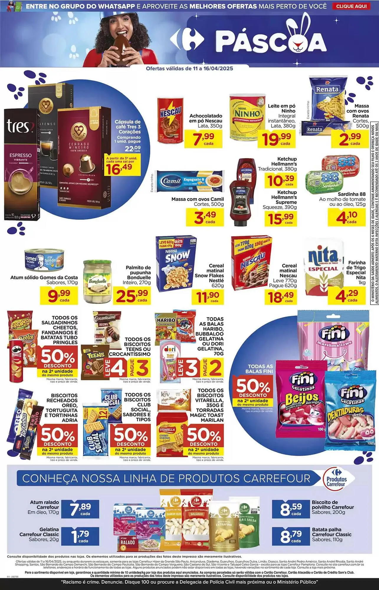 Encarte de Catálogo Carrefour 14 de abril até 16 de abril 2025 - Pagina 4