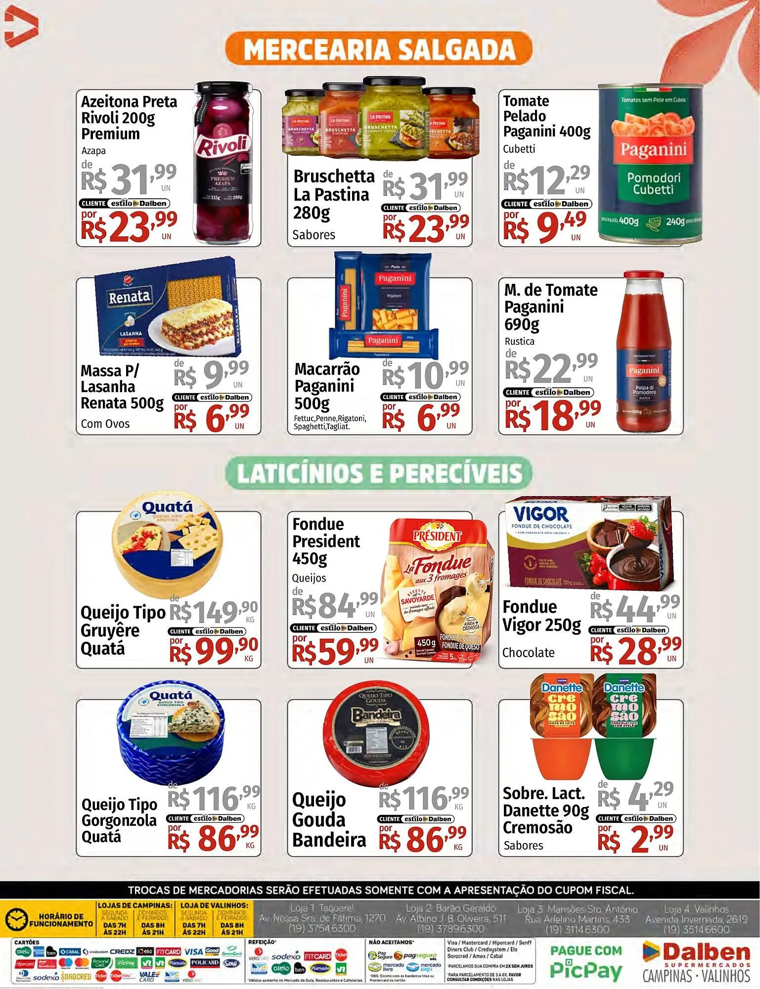 Encarte de Catálogo Supermercado Dalben 4 de maio até 10 de maio 2026 - Pagina 7