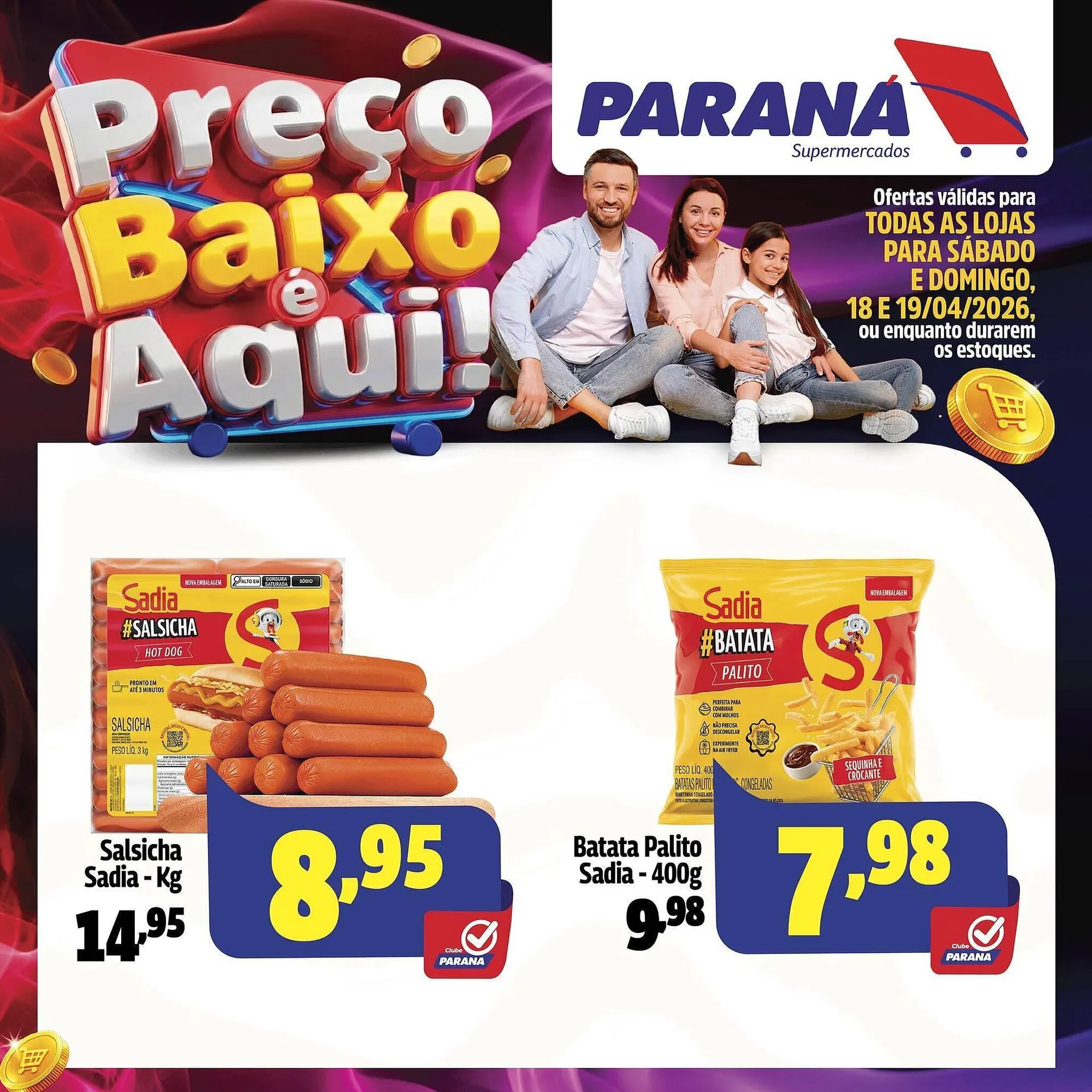 Encarte de Folheto Supermercado Paraná 18 de abril até 19 de abril 2026 - Pagina 5