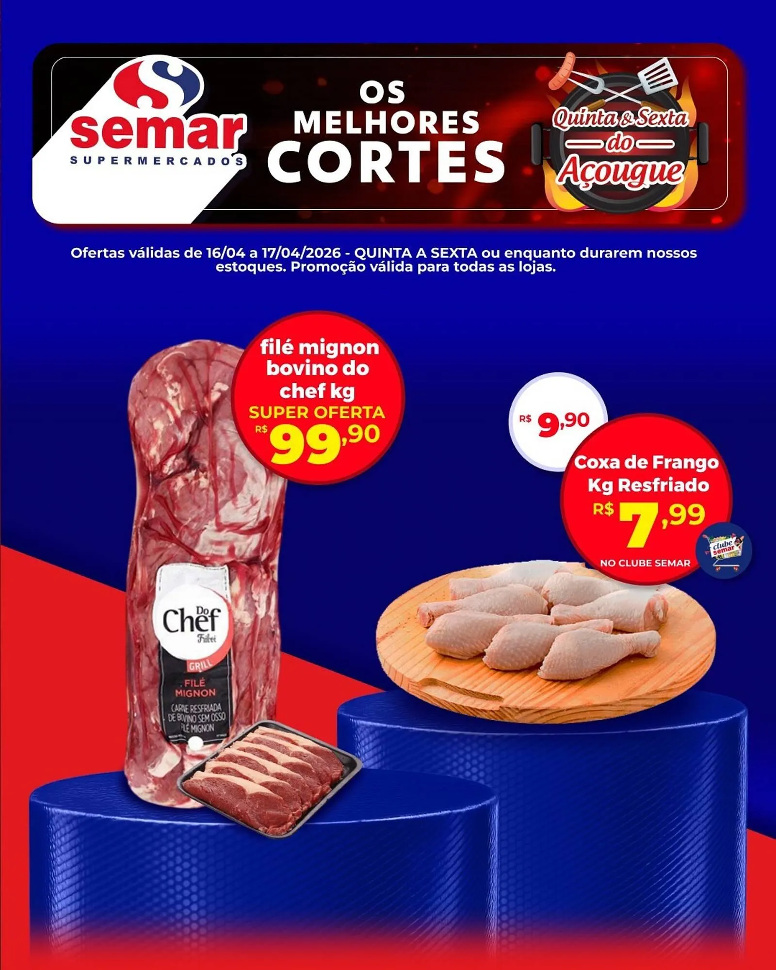 Encarte de Folheto Semar Supermercado 15 de abril até 17 de abril 2026 - Pagina 5