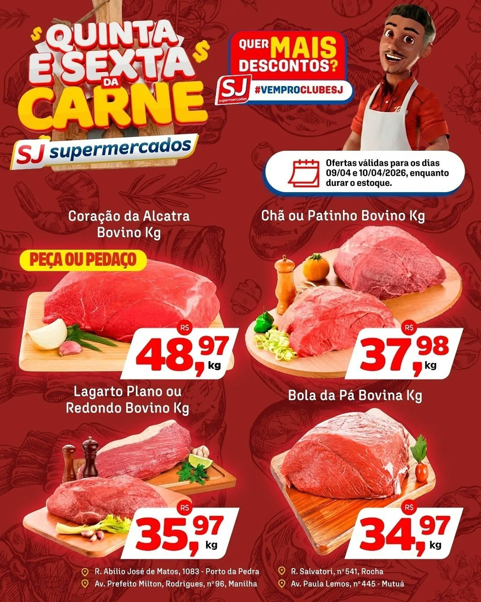 Encarte de Encarte Sj Supermercados 9 de abril até 10 de abril 2026 - Pagina 3
