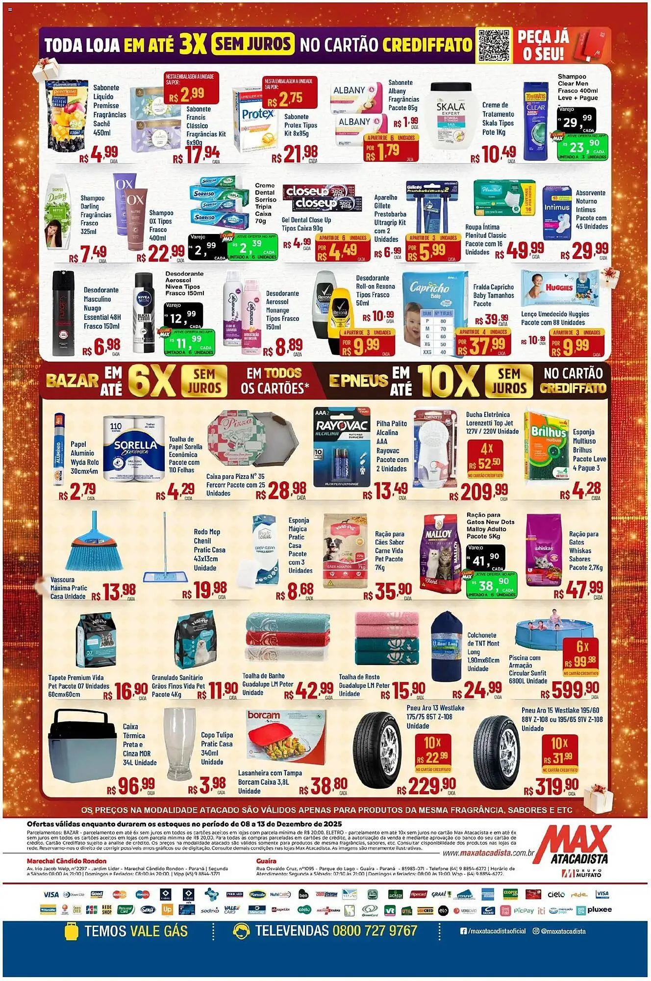 Encarte de Encarte Max Atacadista 8 de dezembro até 14 de dezembro 2025 - Pagina 8