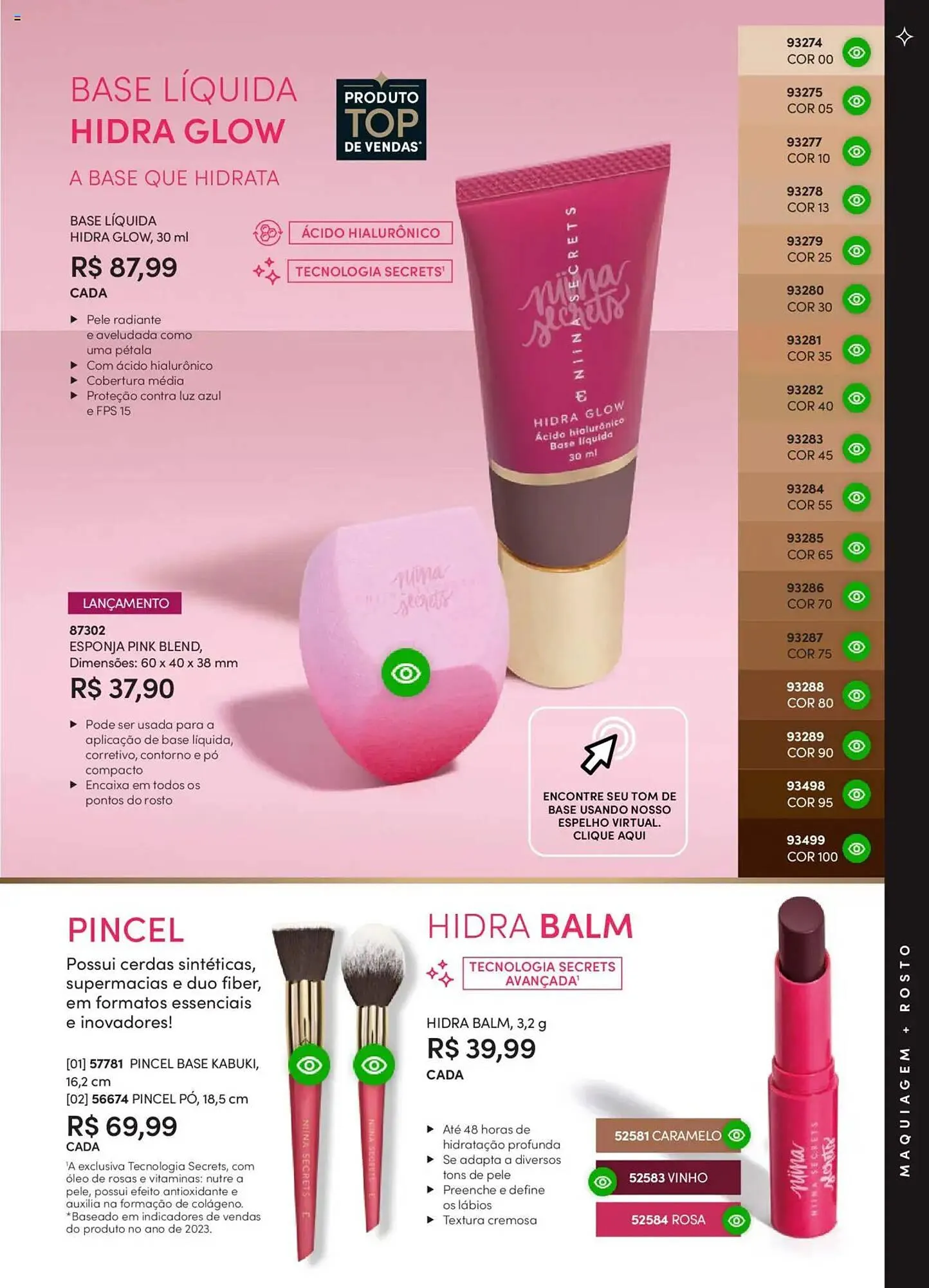 Encarte de Catálogo Eudora 25 de junho até 17 de julho 2025 - Pagina 77