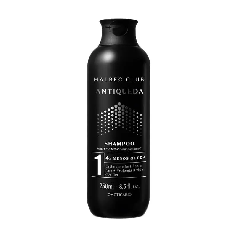Shampoo Malbec Club Antiqueda 250ml