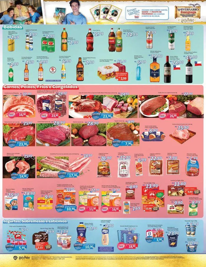 Encarte de Ofertas Supermercados Savegnago 2 de agosto até 7 de agosto 2024 - Pagina 3