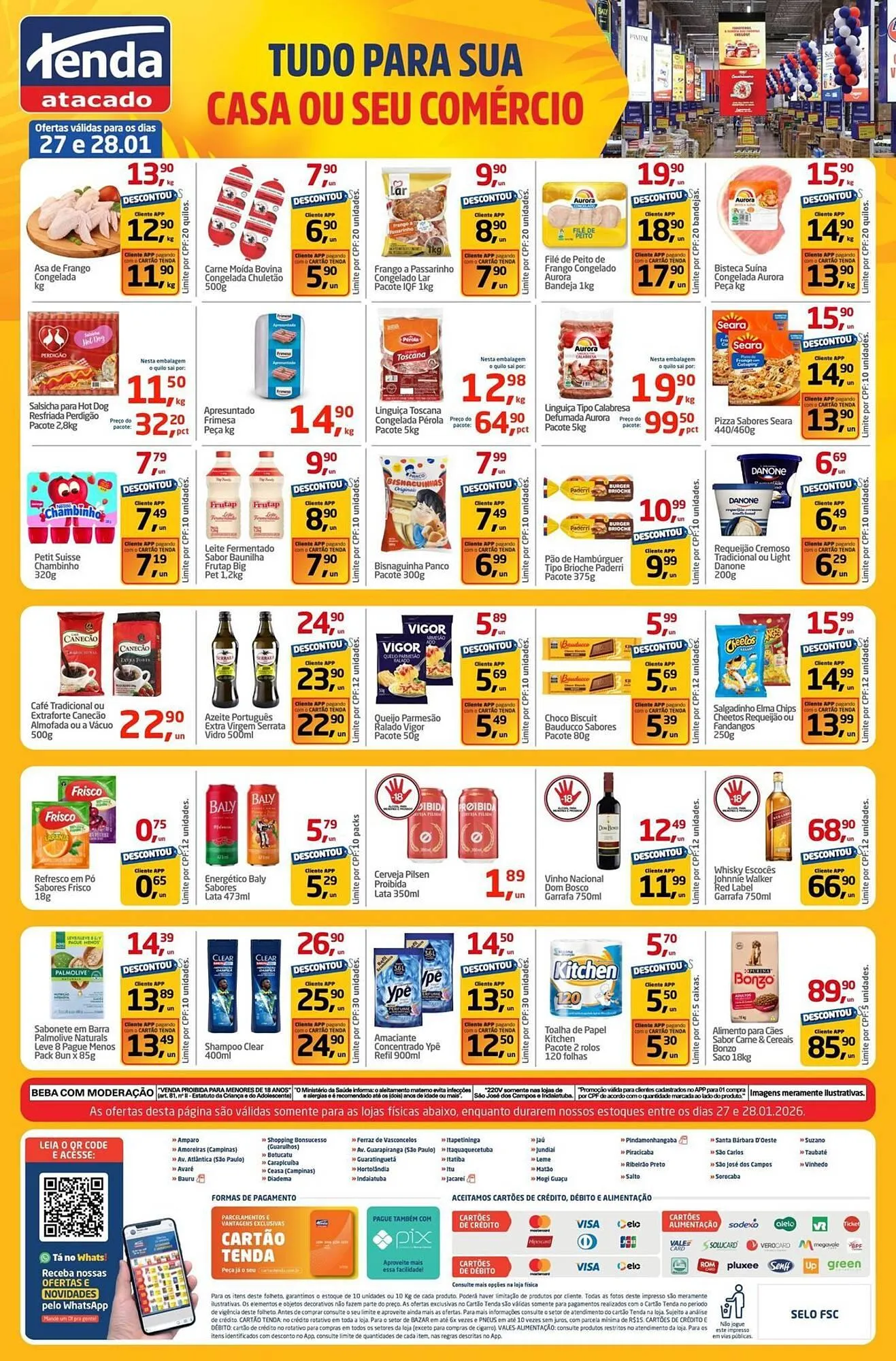 Encarte de Folheto Tenda Atacado 27 de janeiro até 28 de janeiro 2026 - Pagina 2