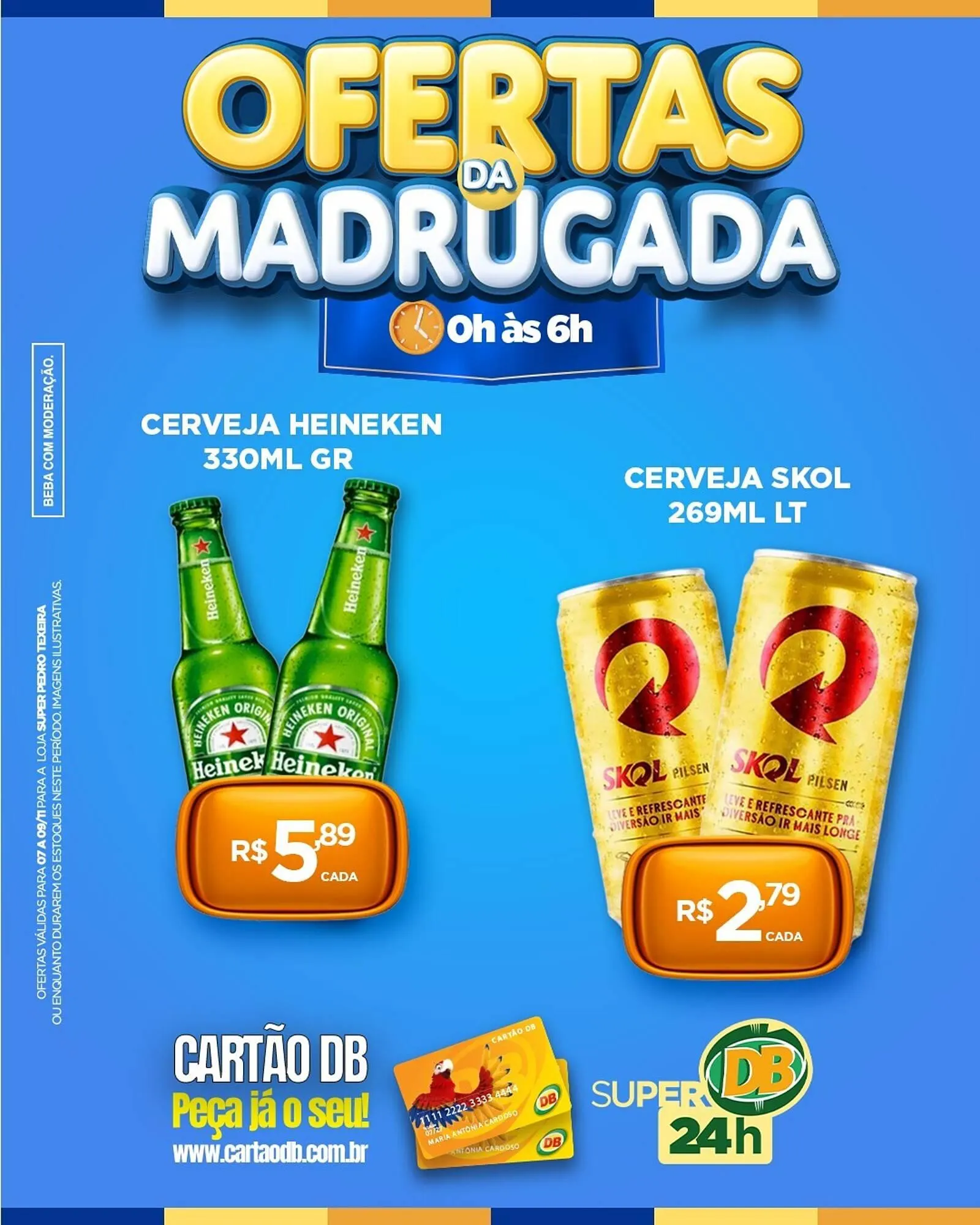 Encarte de Catálogo DB Supermercados 7 de novembro até 9 de novembro 2025 - Pagina 1