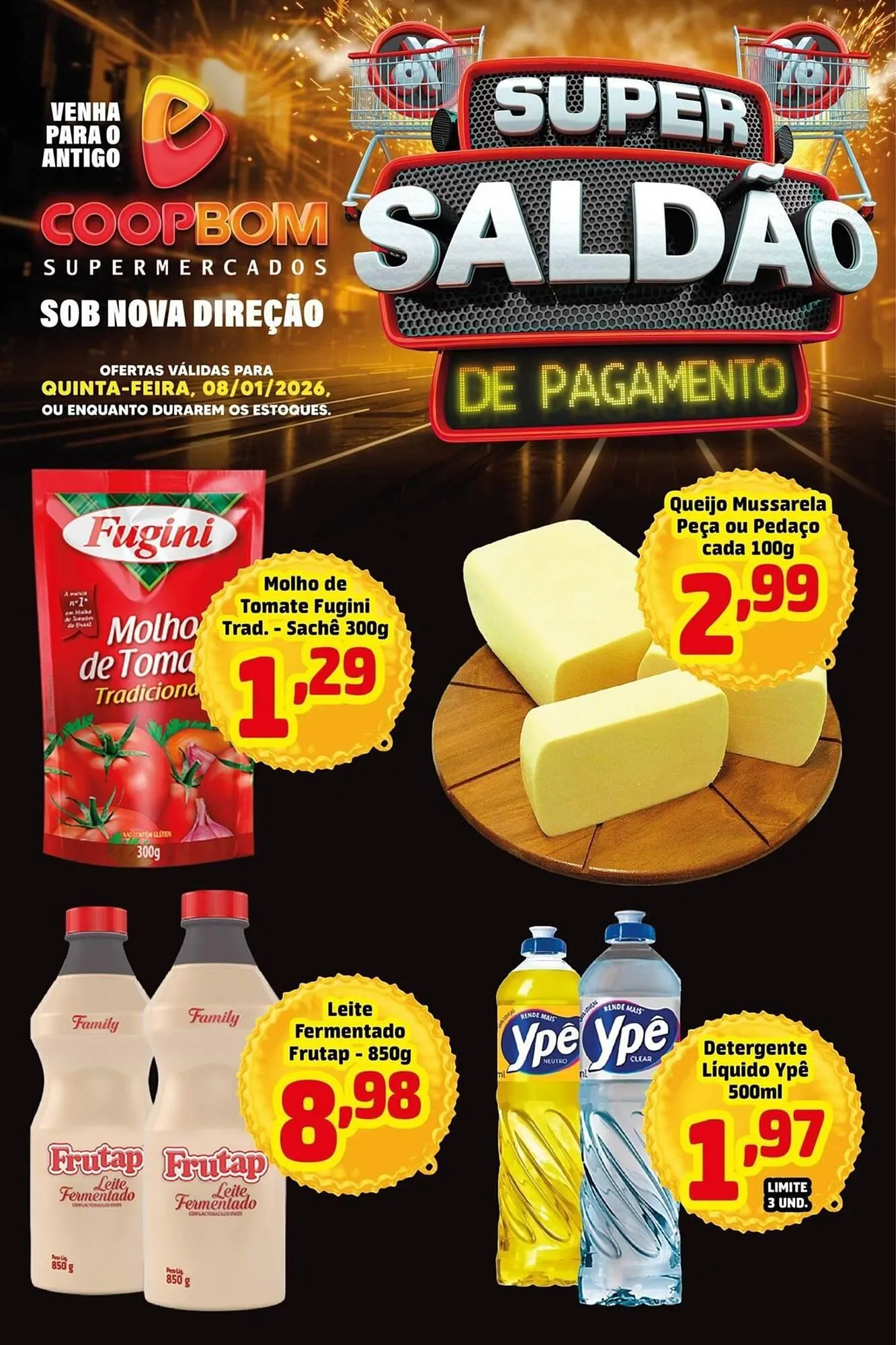 Encarte de Tabloide CoopBom 8 de janeiro até 8 de janeiro 2026 - Pagina 3