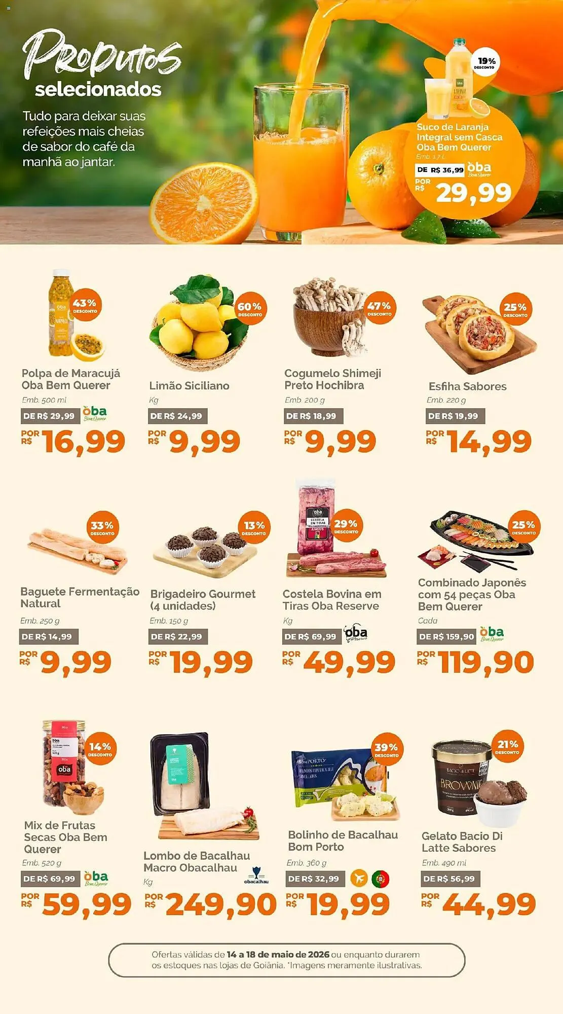 Encarte de Folheto Oba Hortifruti 14 de maio até 18 de maio 2026 - Pagina 4