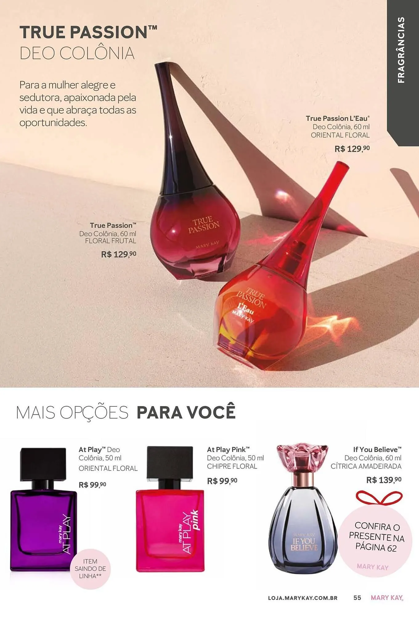 Encarte de Revista Mary Kay 1 de novembro até 31 de dezembro 2025 - Pagina 55