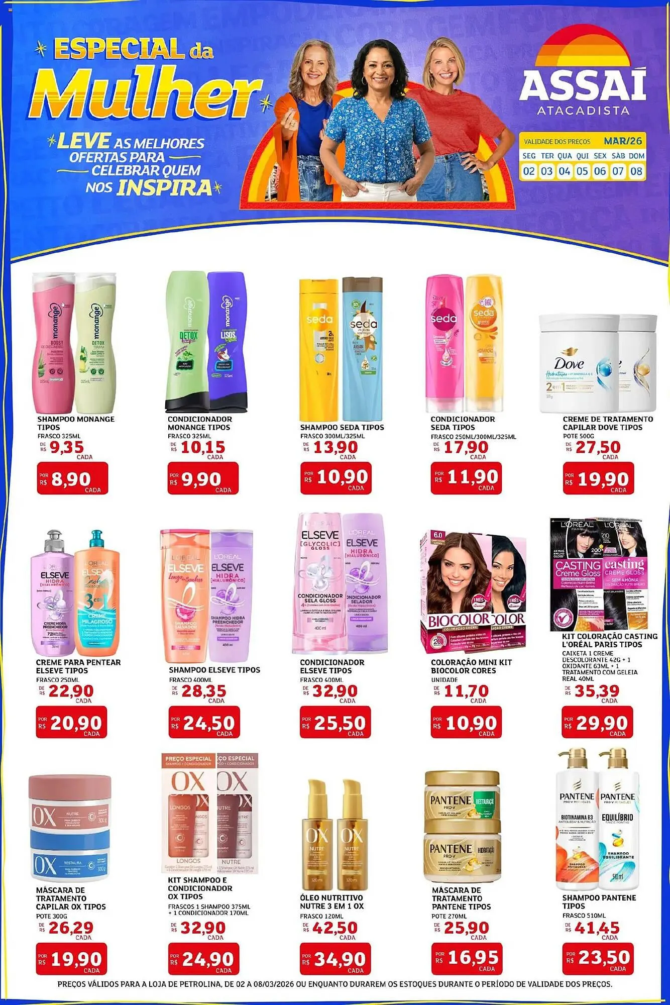 Encarte de Encarte Assaí Atacadista 2 de março até 8 de março 2026 - Pagina 1