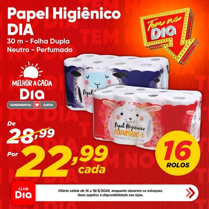 Encarte de Ofertas Supermercado Dia 16 de maio até 19 de maio 2024 - Pagina 4