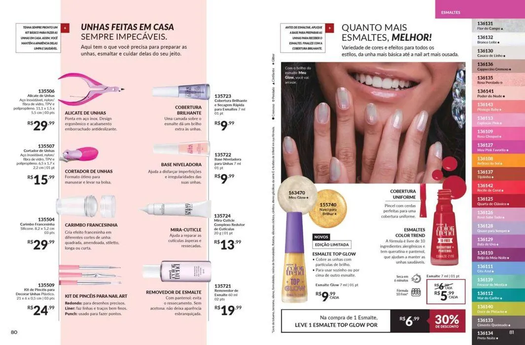 Encarte de Avon Cosméticos  13 de setembro até 30 de setembro 2024 - Pagina 35