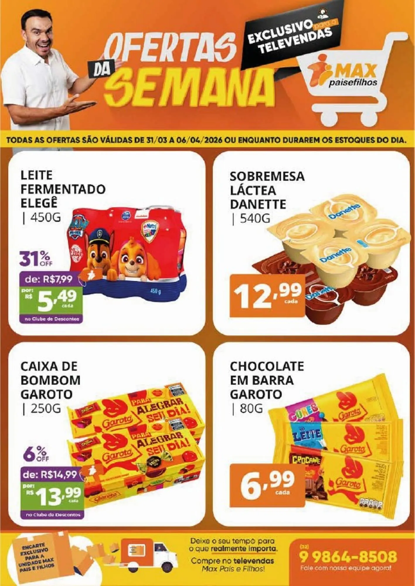 Encarte de Catálogo Pais e Filhos Supermercados 31 de março até 6 de abril 2026 - Pagina 3