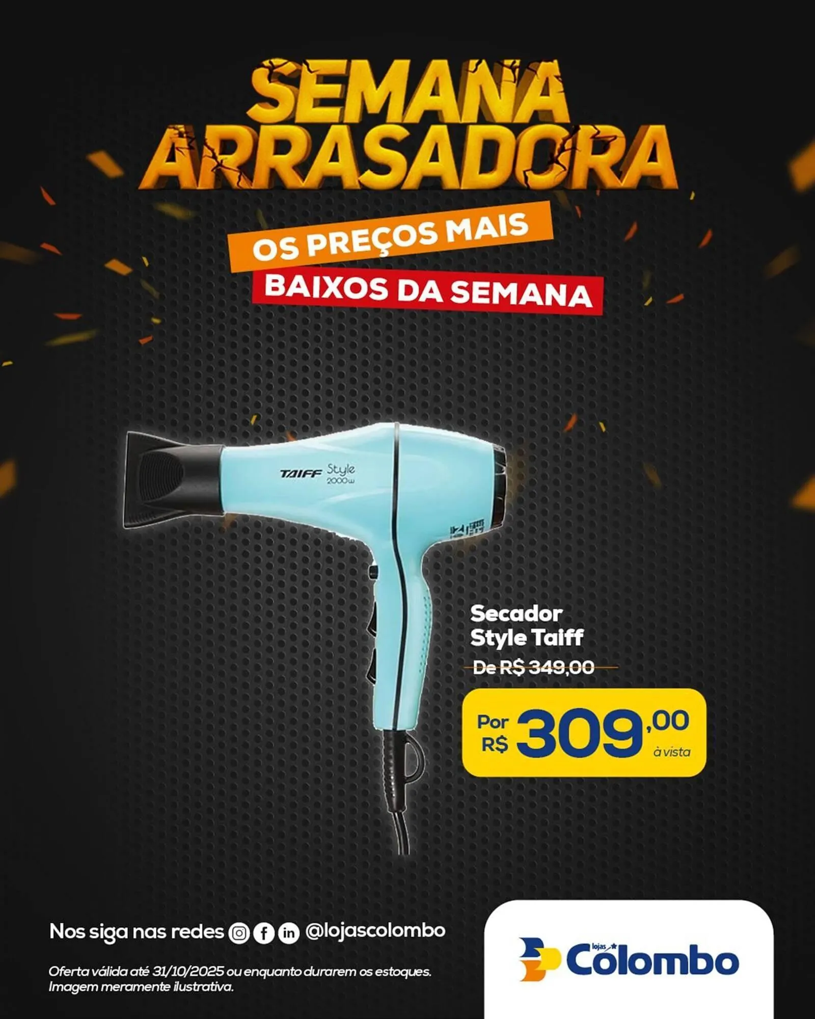 Encarte de Folheto Lojas Colombo 27 de outubro até 3 de novembro 2025 - Pagina 7