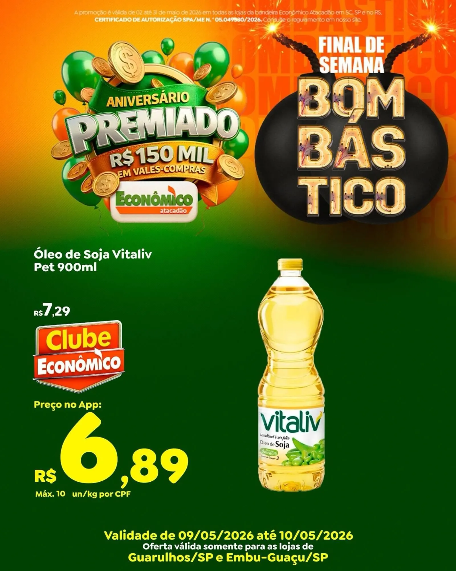 Encarte de Catálogo Econômico Atacadão 9 de maio até 10 de maio 2026 - Pagina 3