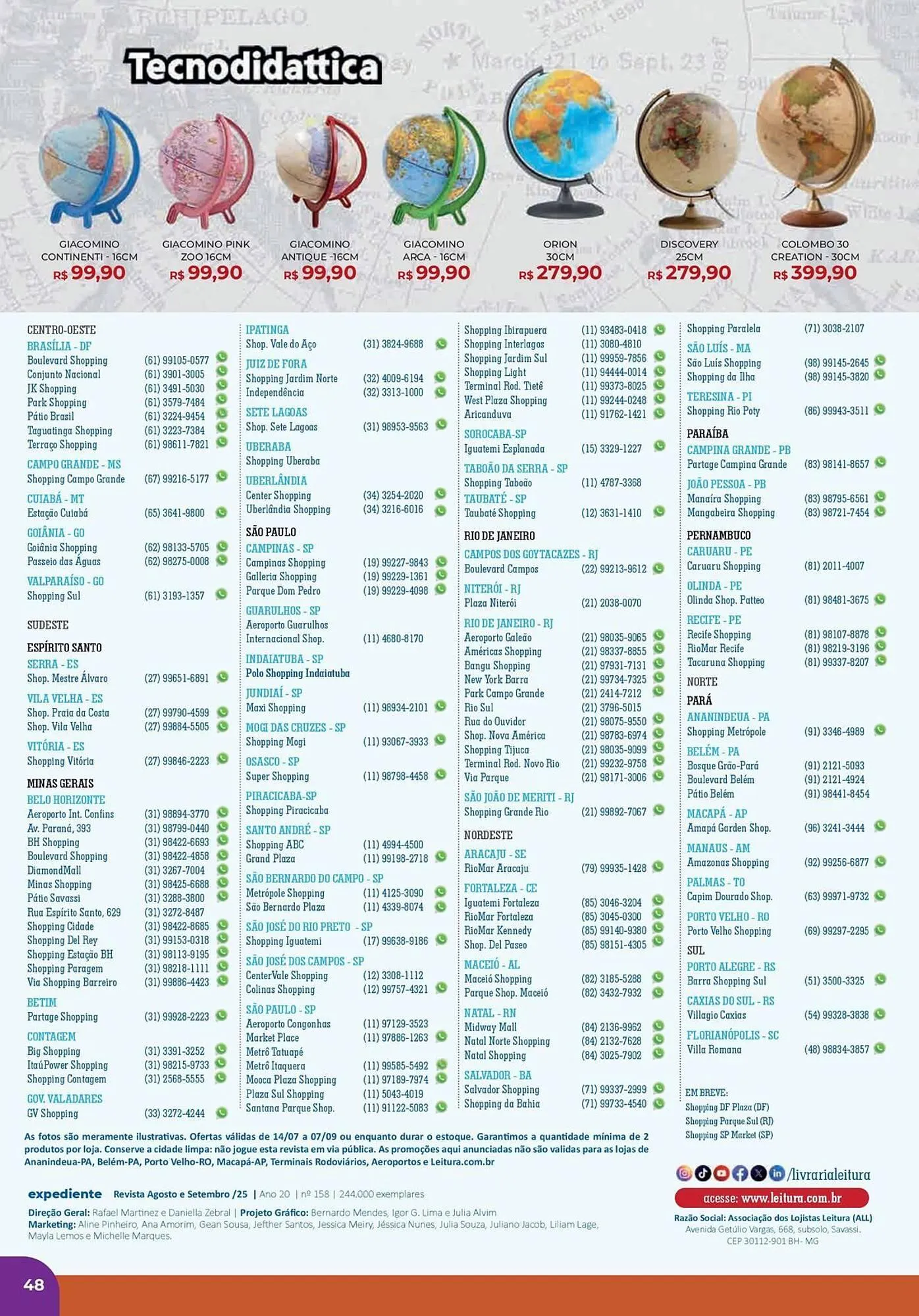 Encarte de Catálogo Livraria Leitura 1 de agosto até 30 de setembro 2025 - Pagina 48