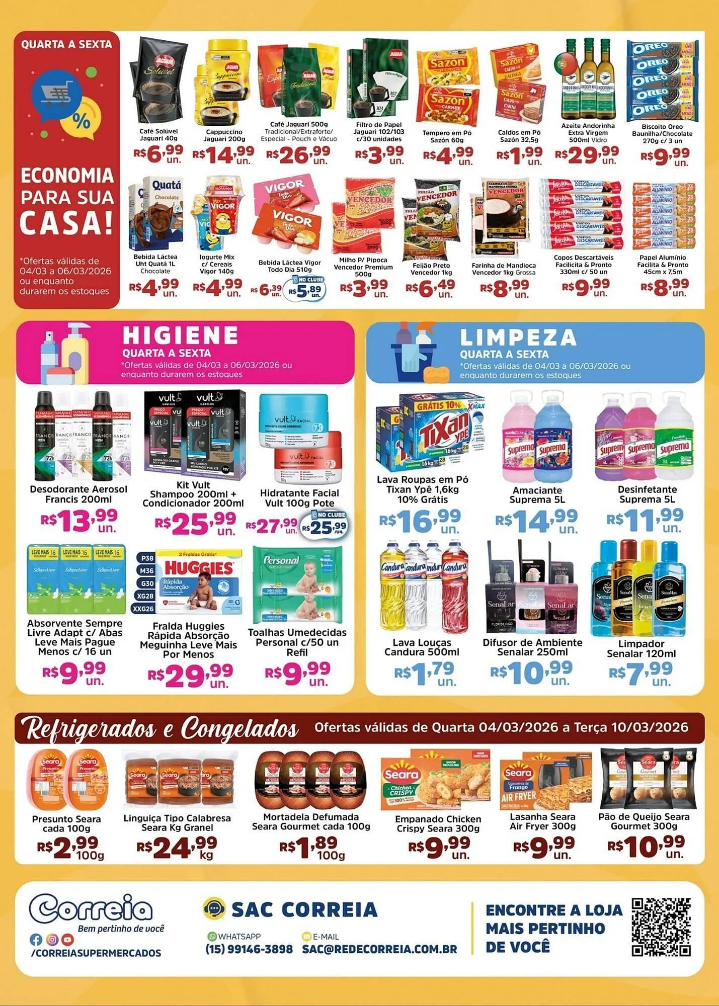Encarte de Catálogo Supermercados Correia 4 de março até 10 de março 2026 - Pagina 2