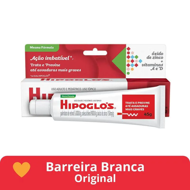 Hipoglós Original Creme Preventivo De Assaduras 45g