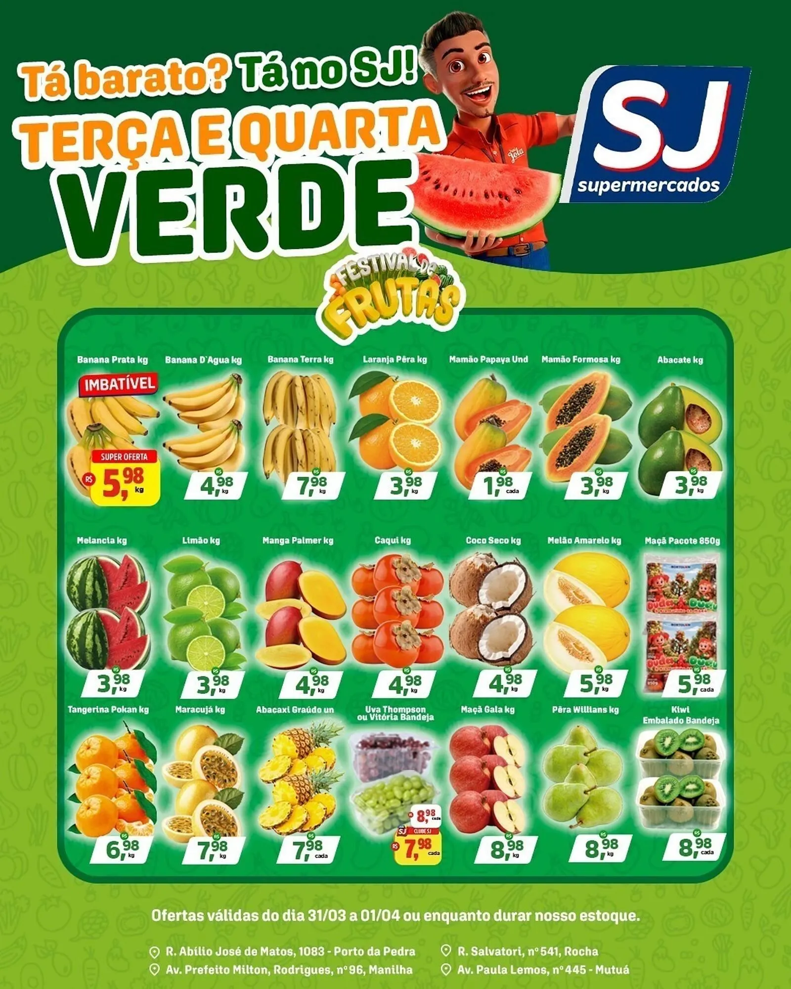 Encarte de Encarte Sj Supermercados 31 de março até 1 de abril 2026 - Pagina 4