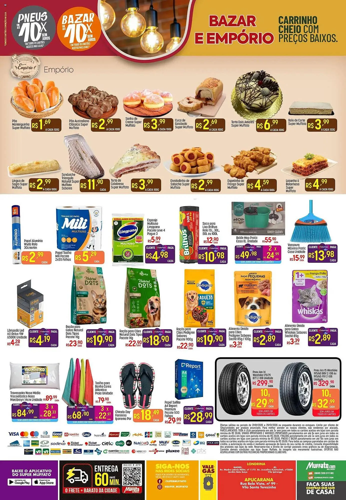 Encarte de Encarte Muffato 21 de janeiro até 29 de janeiro 2026 - Pagina 8