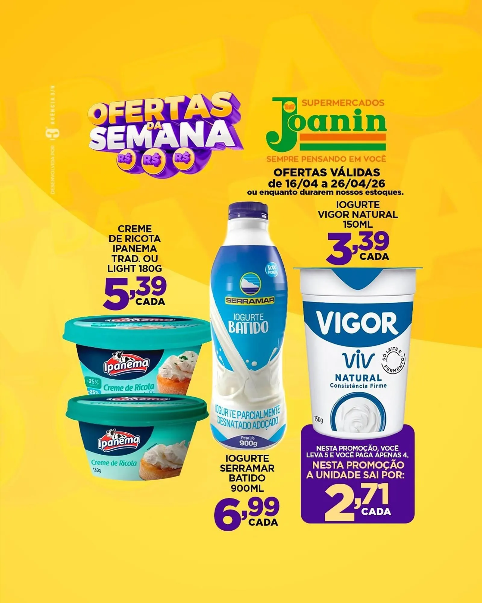 Encarte de Catálogo Supermercados Joanin 21 de abril até 26 de abril 2026 - Pagina 2