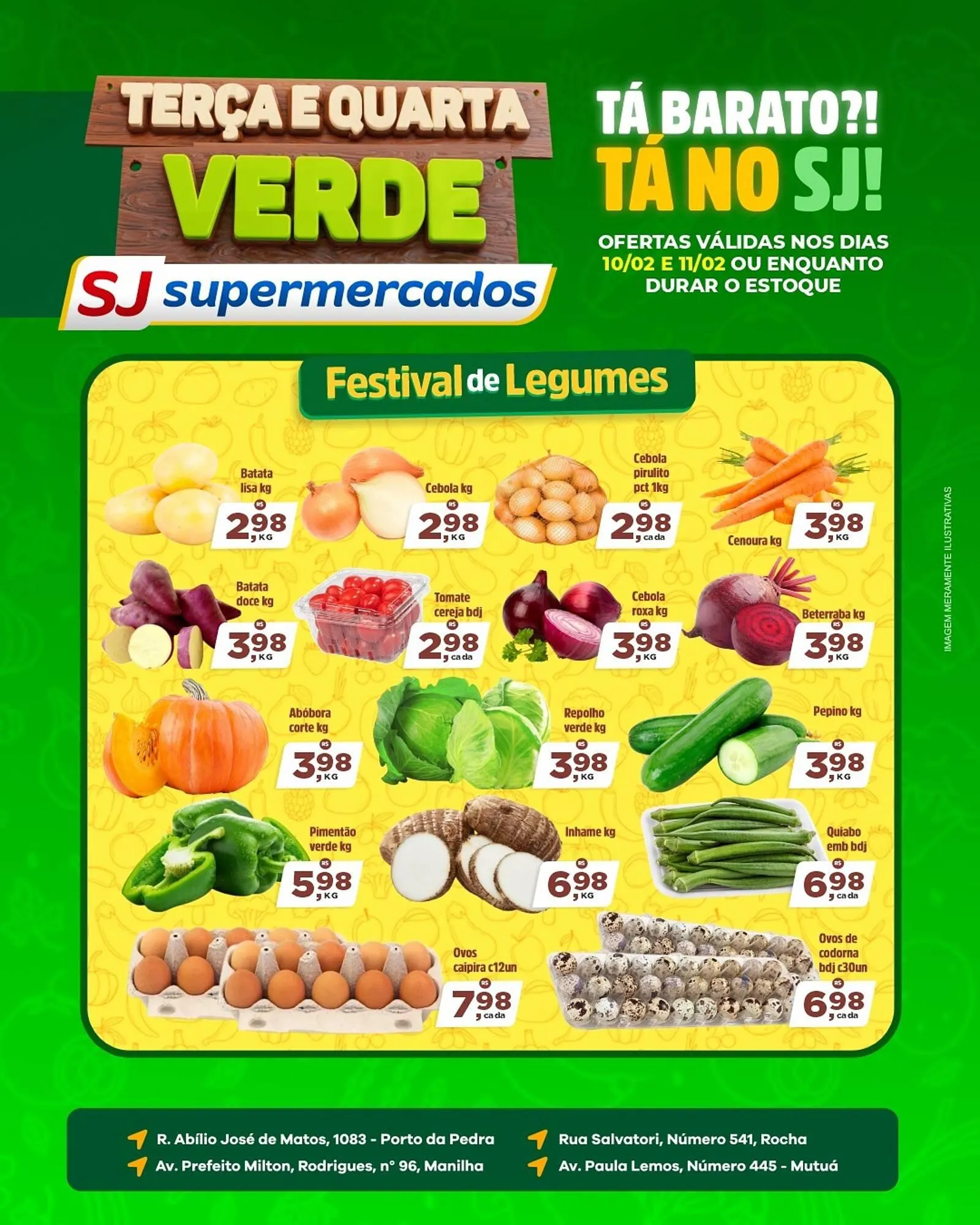 Encarte de Encarte Sj Supermercados 10 de fevereiro até 11 de fevereiro 2026 - Pagina 3