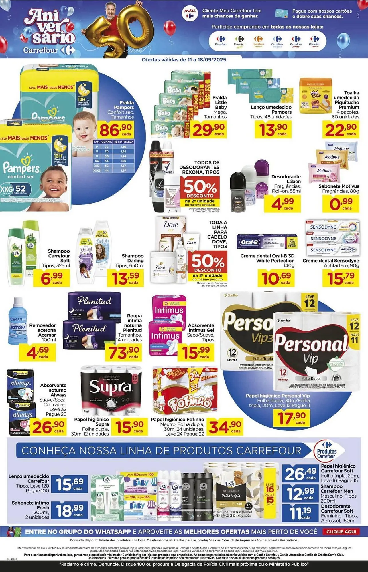 Encarte de Folheto Carrefour 11 de setembro até 18 de setembro 2025 - Pagina 10
