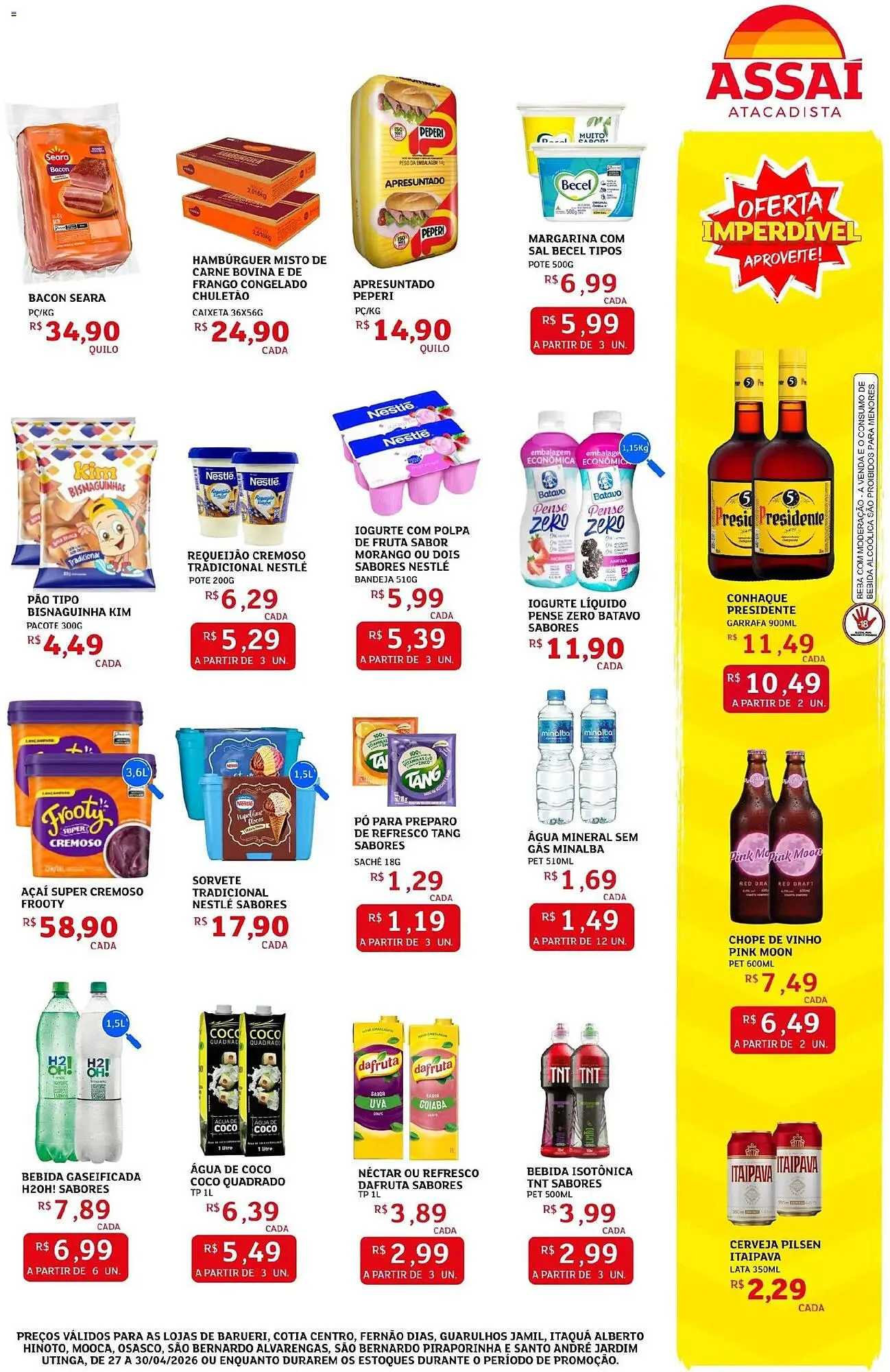 Encarte de Encarte Assaí Atacadista 27 de abril até 30 de abril 2026 - Pagina 3