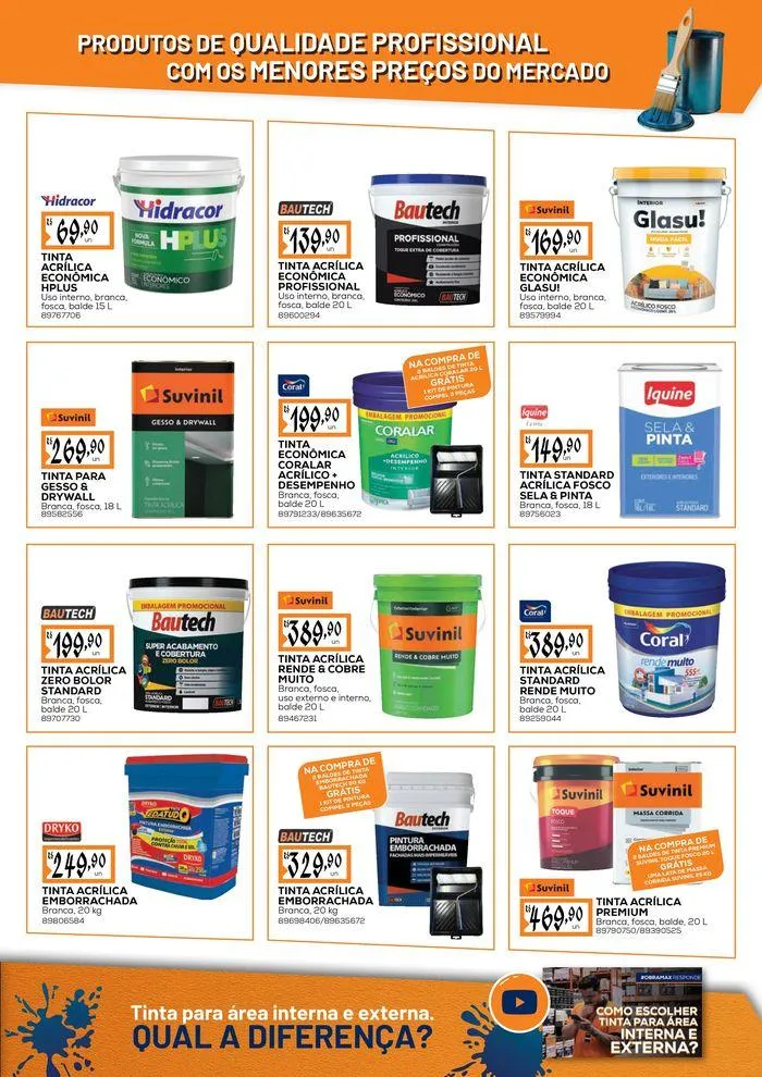 Encarte de Feira De Construção Seca E Pintura 19 de setembro até 13 de outubro 2024 - Pagina 5