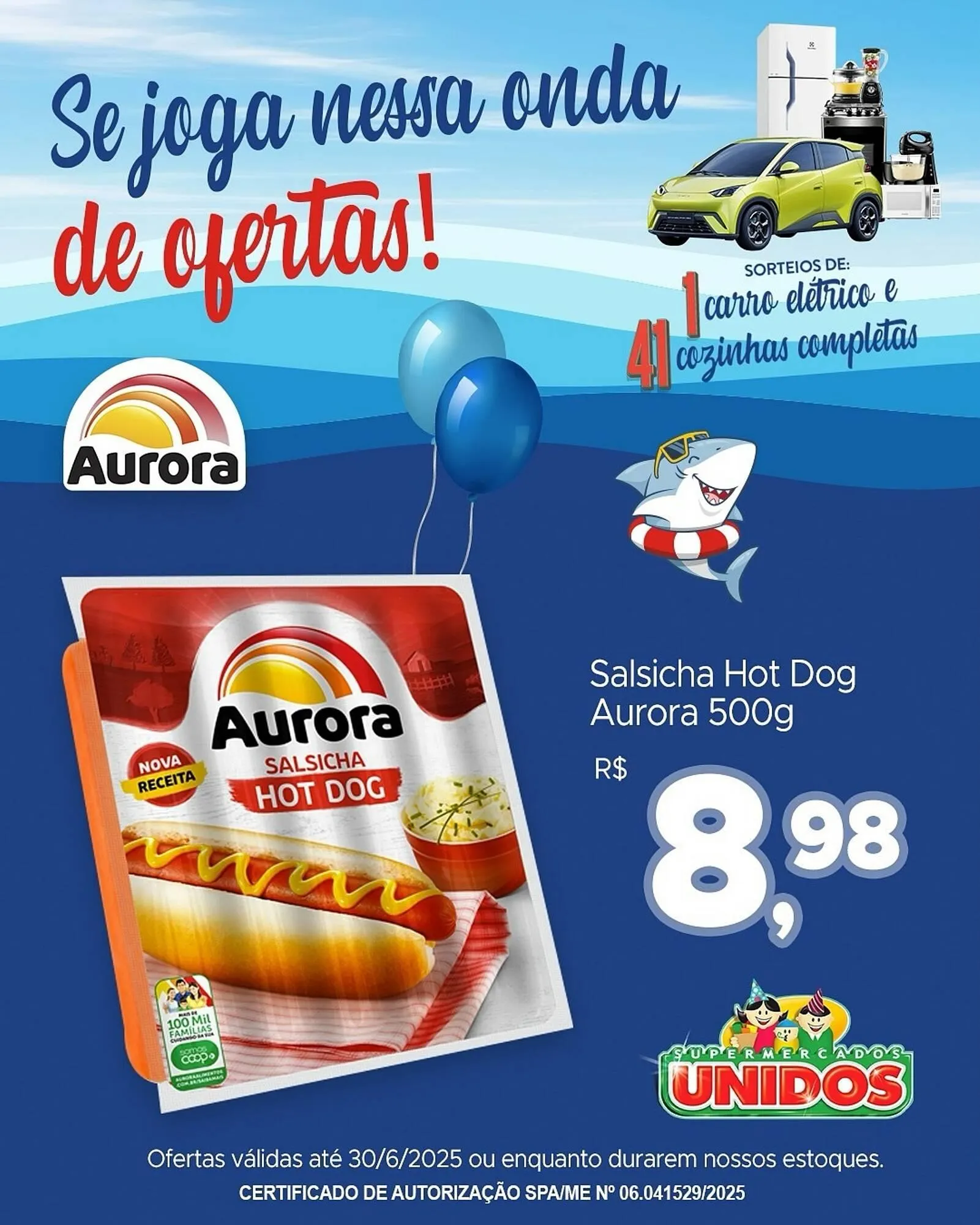 Encarte de Catálogo Supermercados Unidos 17 de junho até 30 de junho 2025 - Pagina 3