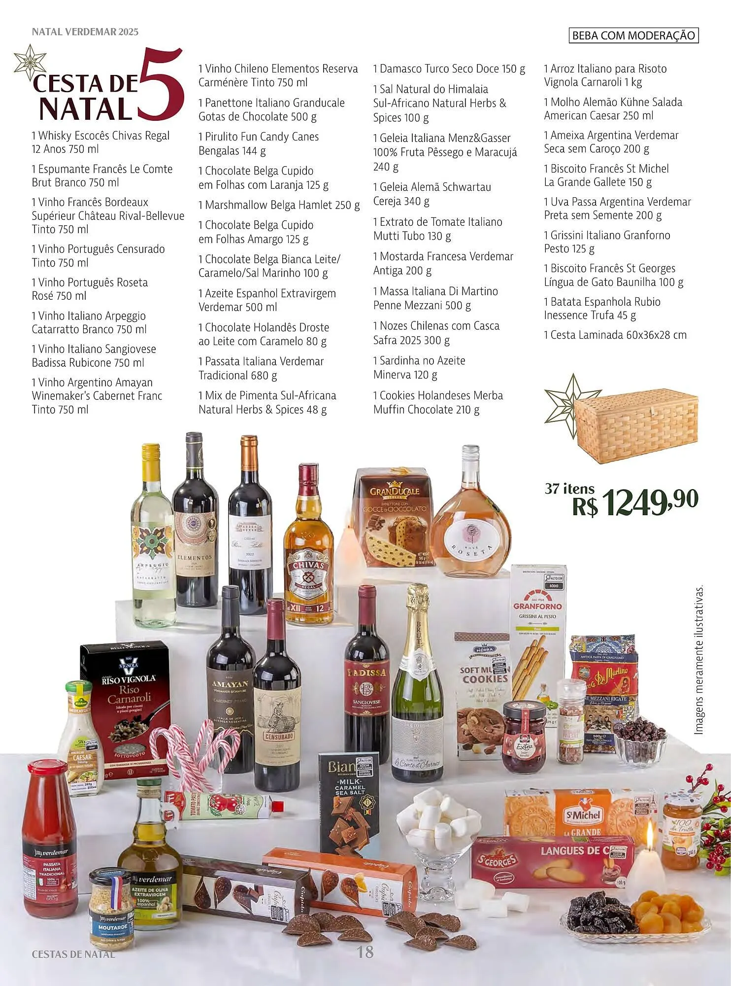 Encarte de Catálogo Verdemar Supermercado 1 de dezembro até 25 de dezembro 2025 - Pagina 18