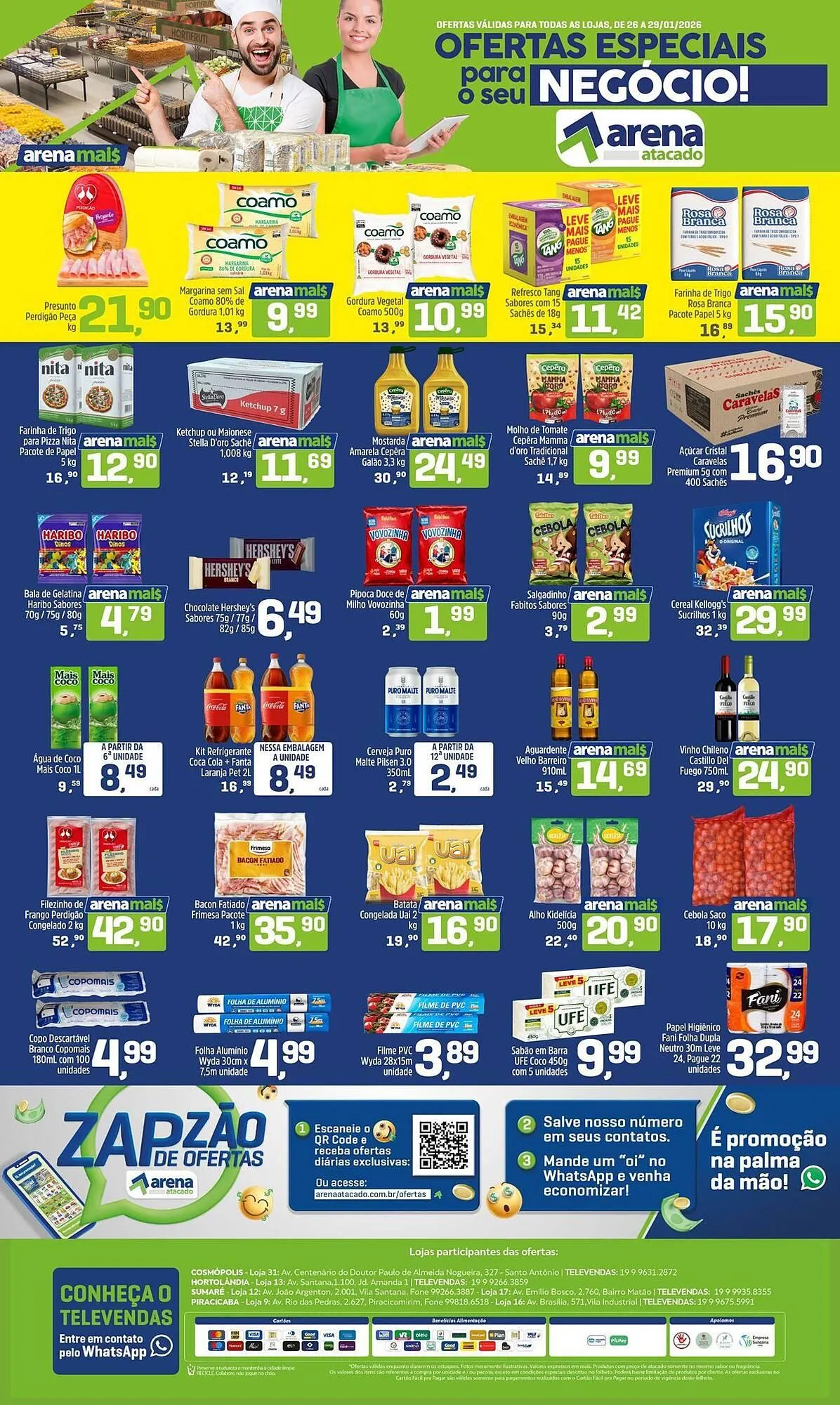 Folheto Arena Atacado - 1