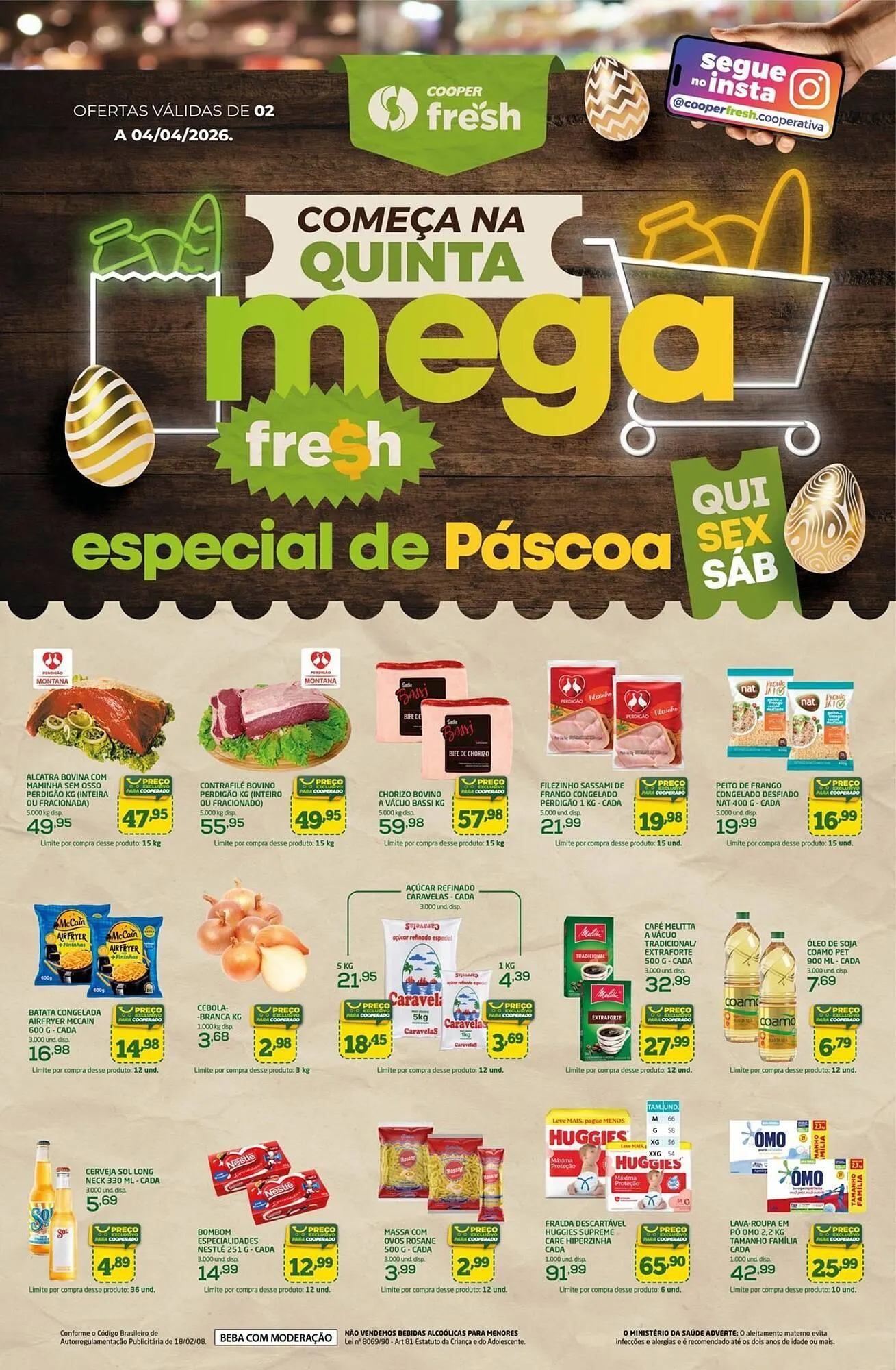 Encarte de Tabloide Cooper 2 de abril até 4 de abril 2026 - Pagina 1