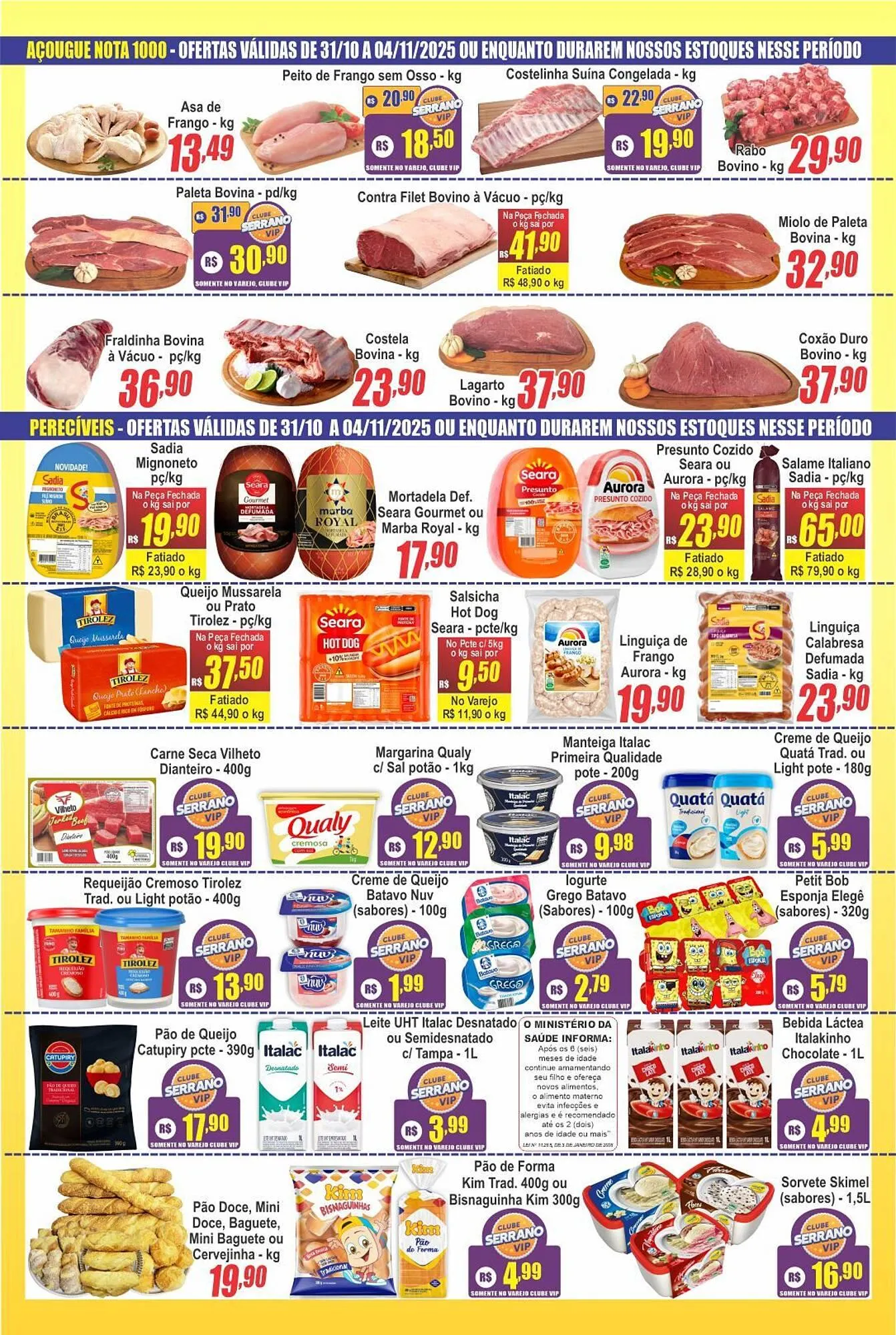 Encarte de Catálogo Serrano Supermercado 28 de outubro até 4 de novembro 2025 - Pagina 3