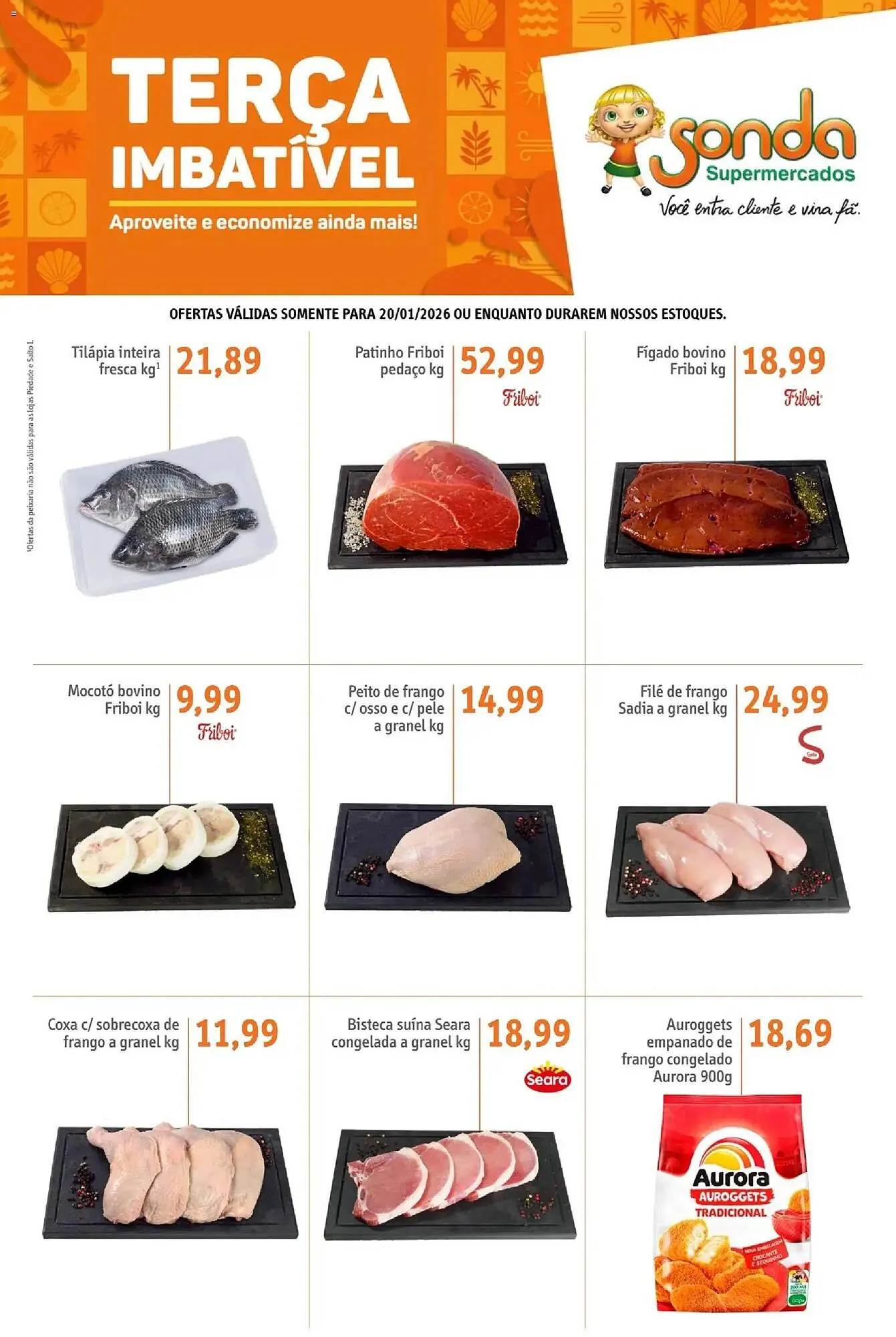 Encarte de Folheto Sonda 20 de janeiro até 20 de janeiro 2026 - Pagina 1