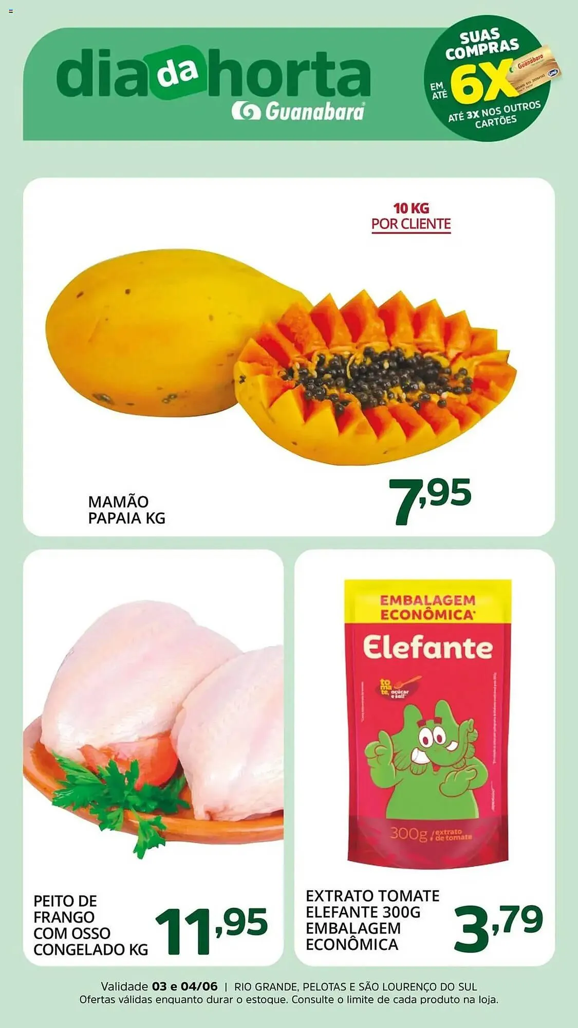 Encarte de Catálogo Supermercados Guanabara 3 de junho até 4 de junho 2025 - Pagina 2