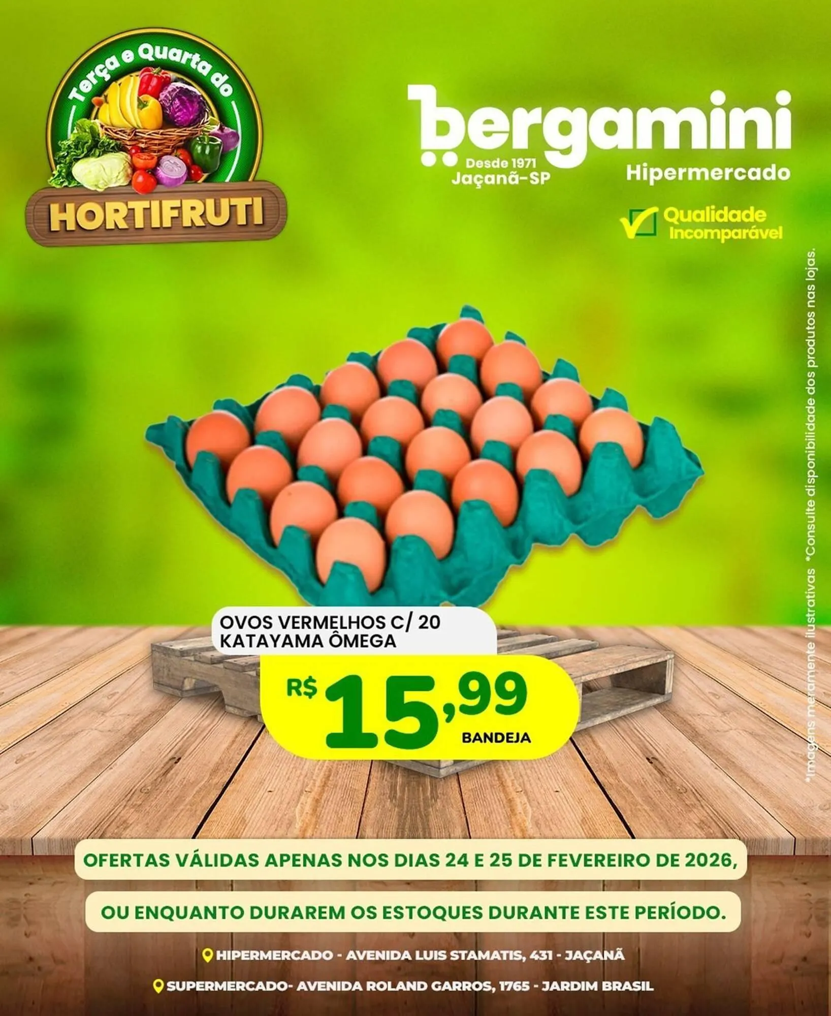 Encarte de Catálogo Supermercado Bergamini 24 de fevereiro até 25 de fevereiro 2026 - Pagina 2