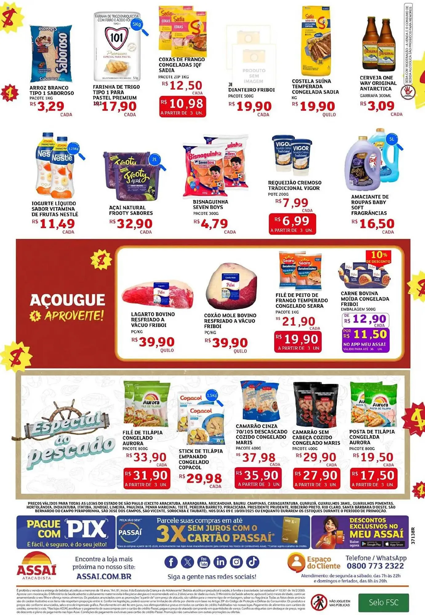 Encarte de Encarte Assaí Atacadista 9 de setembro até 10 de setembro 2025 - Pagina 2