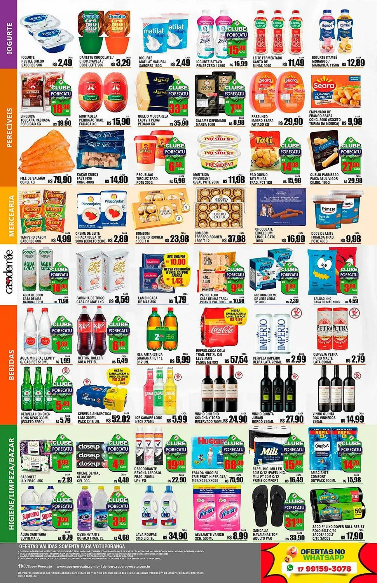Encarte de Catálogo Supermercado Porecatu 12 de junho até 15 de junho 2025 - Pagina 2