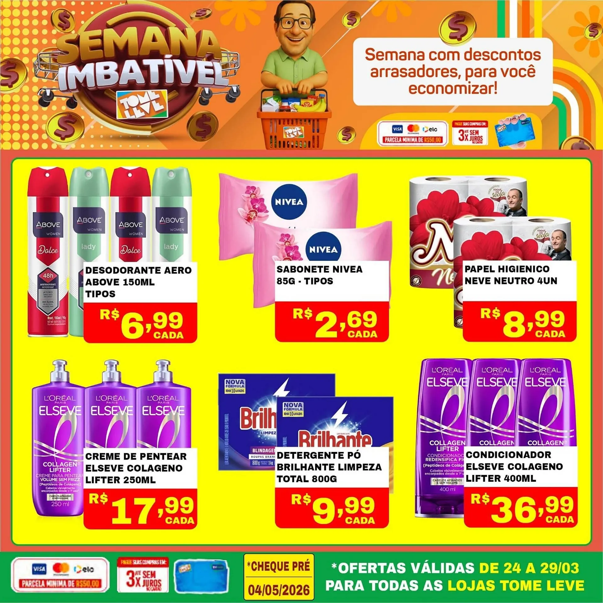 Encarte de Catálogo Tome Leve 24 de março até 29 de março 2026 - Pagina 3